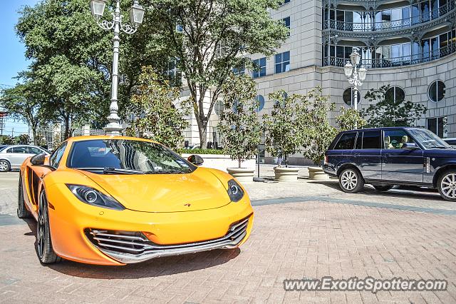 Mclaren MP4-12C spotted in Dallas, Texas