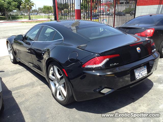 Fisker Karma spotted in Los angeles, California