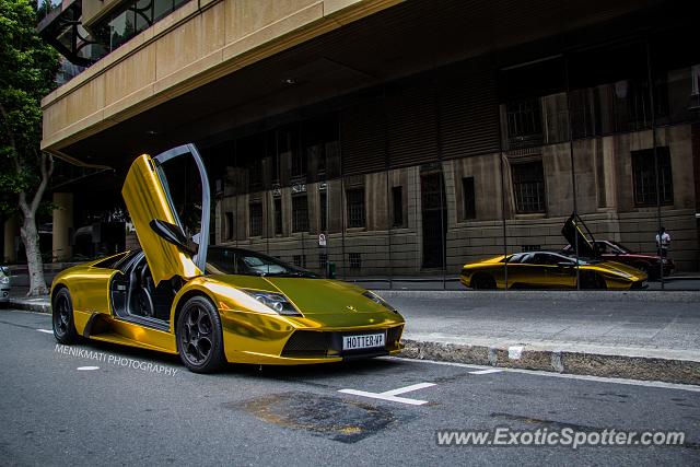 Lamborghini Murcielago spotted in Cape Town, South Africa