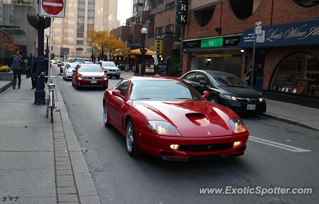 Ferrari 575M spotted in Toronto, Canada