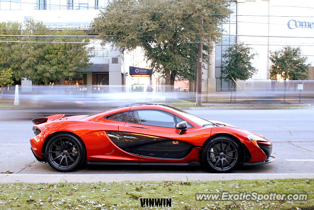 Mclaren P1 spotted in Dallas, Texas