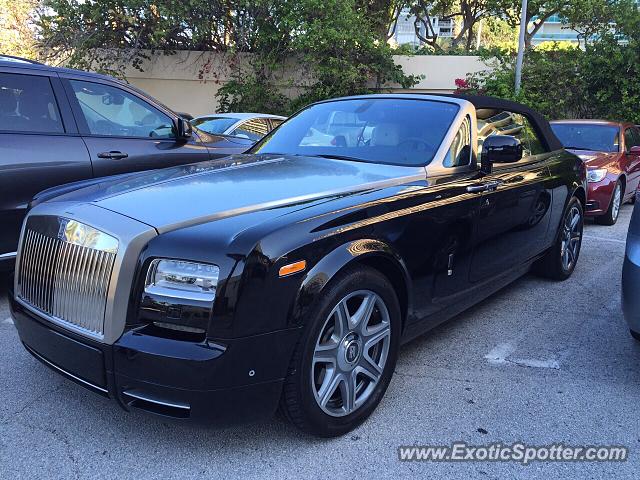 Rolls Royce Phantom spotted in Bal Harbour, Florida