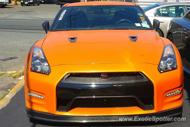 Nissan GT-R spotted in Linden, New Jersey