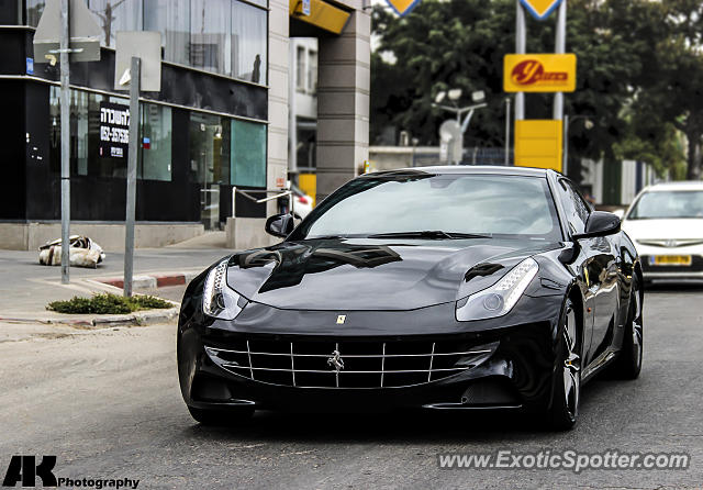 Ferrari FF spotted in Tel Aviv, Israel