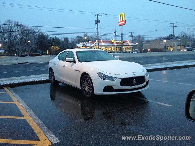 Maserati Ghibli spotted in Howell, New Jersey