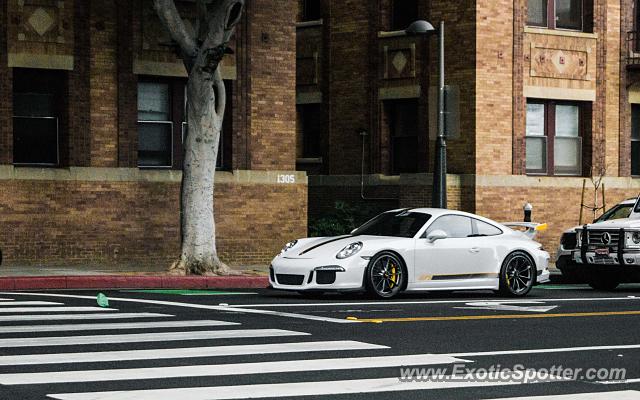 Porsche 911 GT3 spotted in Santa Monica, California