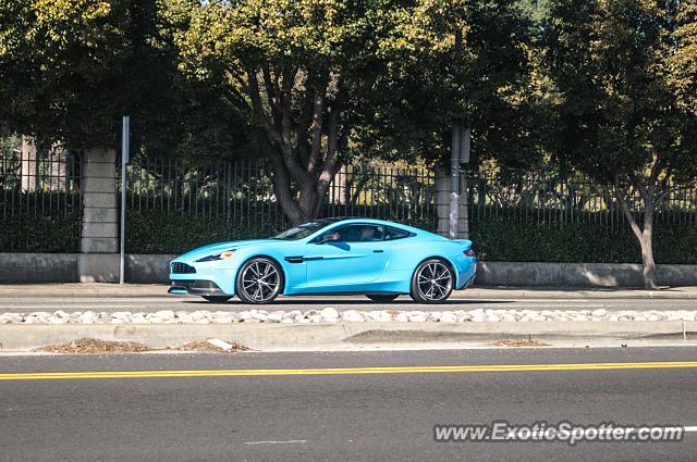 Aston Martin Vanquish spotted in Beverly Hills, California