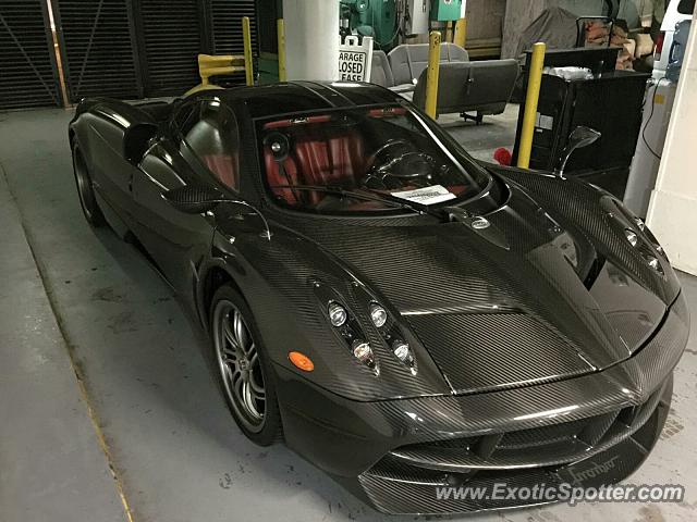 Pagani Huayra spotted in Houston, Texas