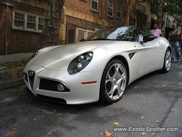 Alfa Romeo 8C spotted in Bethlehem, Pennsylvania