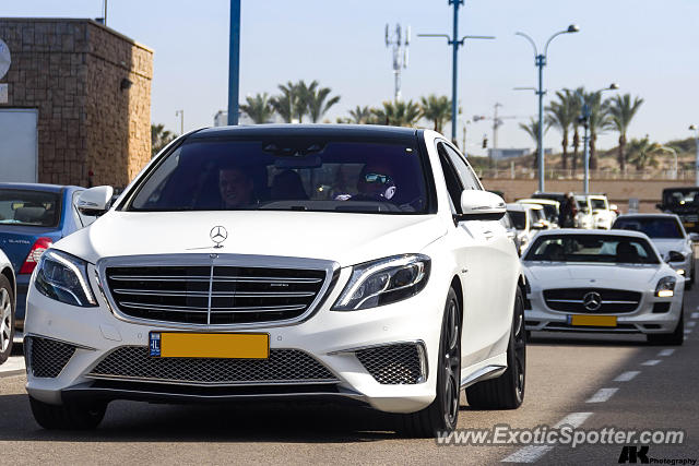 Mercedes SLS AMG spotted in Herzeliya, Israel