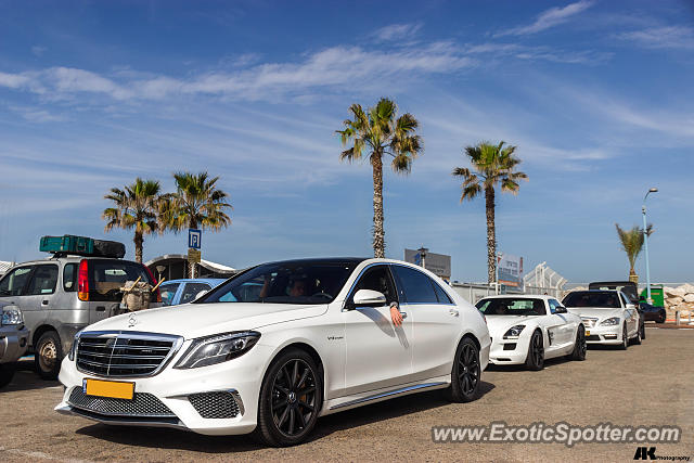 Mercedes SLS AMG spotted in Herzeliya, Israel