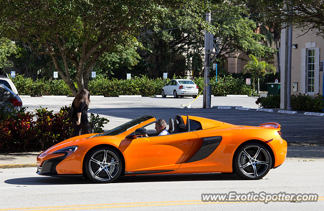 Mclaren 650S spotted in Palm Beach, Florida