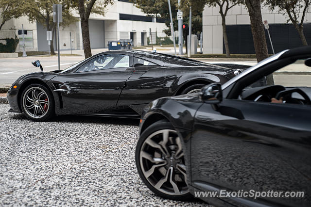 Pagani Huayra spotted in Houston, Texas