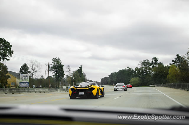 Mclaren P1 spotted in Houston, Texas