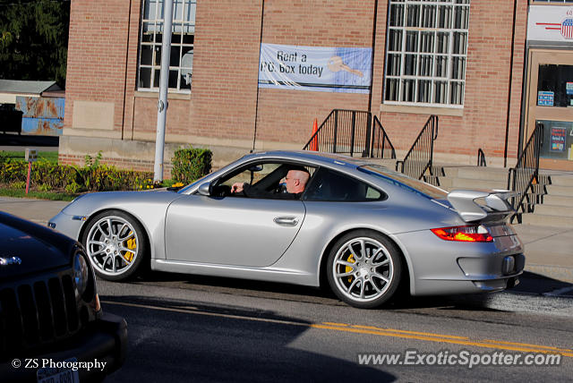 Porsche 911 GT3 spotted in Watkins Glen, New York