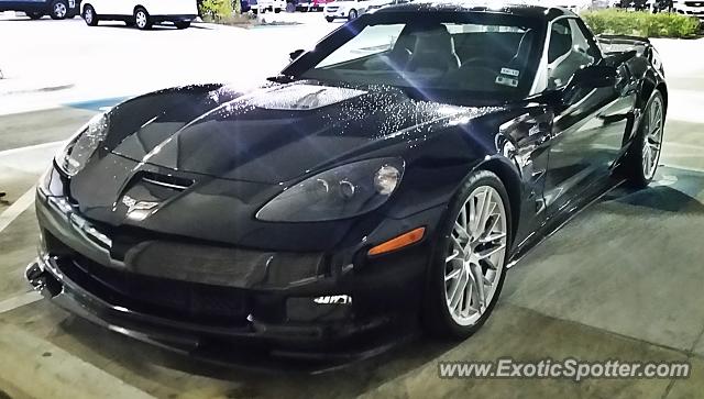 Chevrolet Corvette ZR1 spotted in San Antonio, Texas