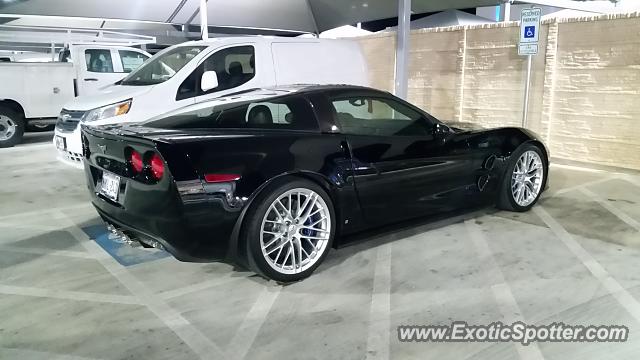 Chevrolet Corvette ZR1 spotted in San Antonio, Texas