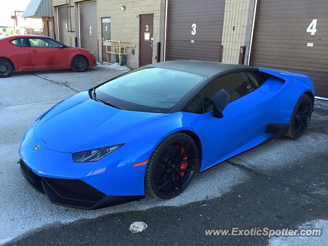 Lamborghini Huracan spotted in Toronto, Canada