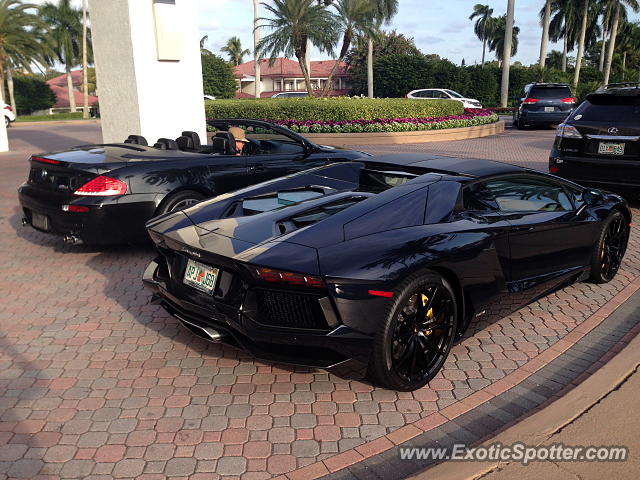 Lamborghini Aventador spotted in Naples, Florida