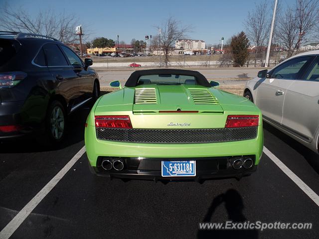Lamborghini Gallardo spotted in Chattanooga, Tennessee