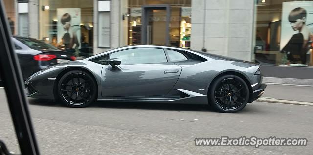 Lamborghini Huracan spotted in Zurich, Switzerland