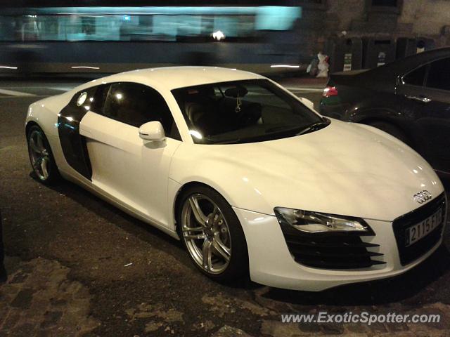 Audi R8 spotted in Madrid, Spain