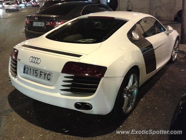 Audi R8 spotted in Madrid, Spain