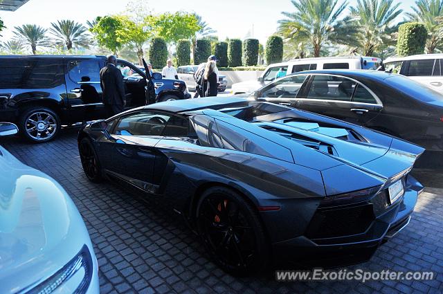 Lamborghini Aventador spotted in Bal Harbour, Florida