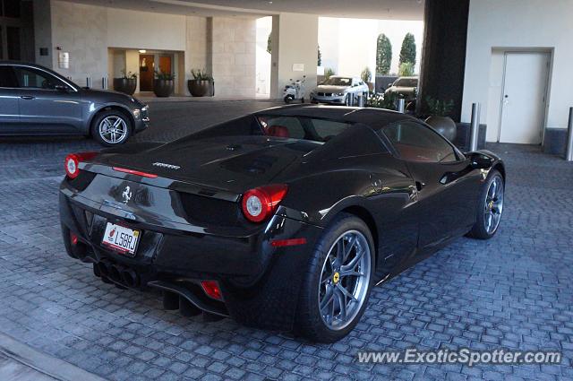 Ferrari 458 Italia spotted in Bal Harbour, Florida