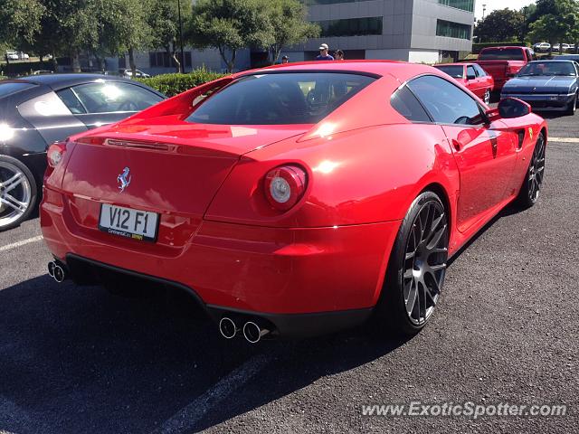 Ferrari 599GTB spotted in Auckland, New Zealand