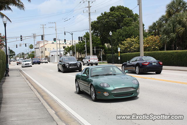 Aston Martin DB7 spotted in West Palm Beach, Florida