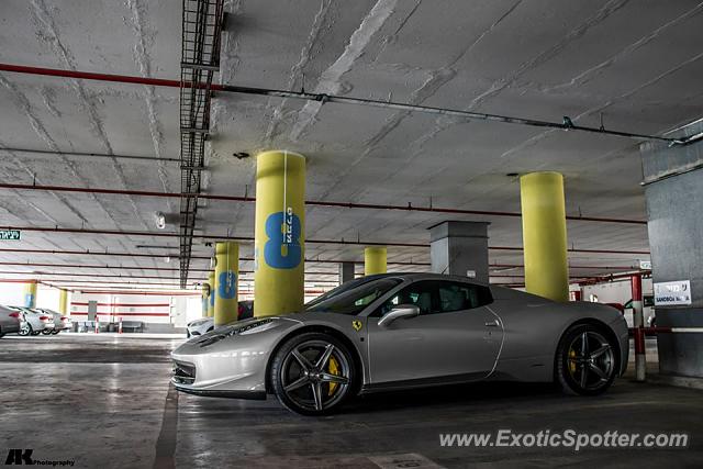 Ferrari 458 Italia spotted in Tel Aviv, Israel