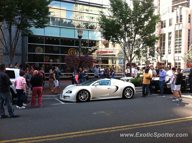 Bugatti Veyron spotted in Reston, Virginia