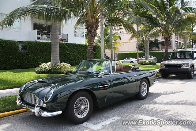 Aston Martin DB5 spotted in West Palm Beach, Florida