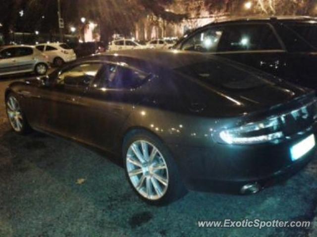 Aston Martin Rapide spotted in Madrid, Spain