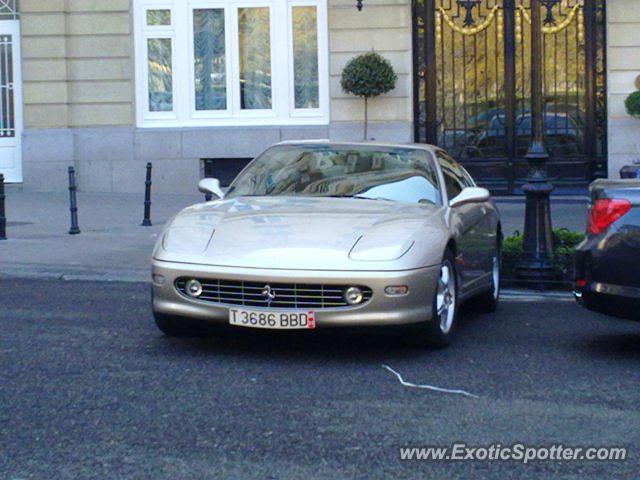 Ferrari 456 spotted in Madrid, Spain