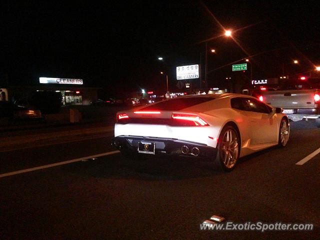 Lamborghini Huracan spotted in Industry/Walnut, California
