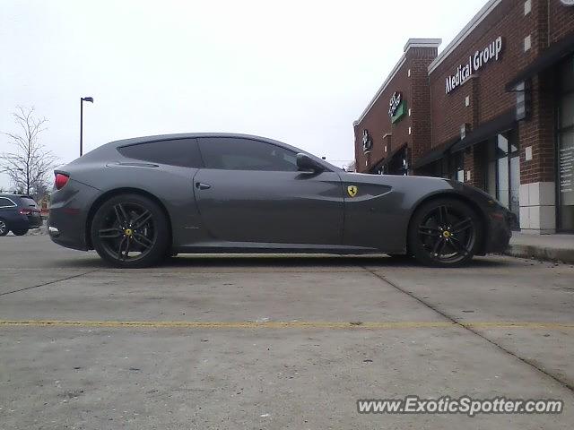 Ferrari FF spotted in Palatine, Illinois
