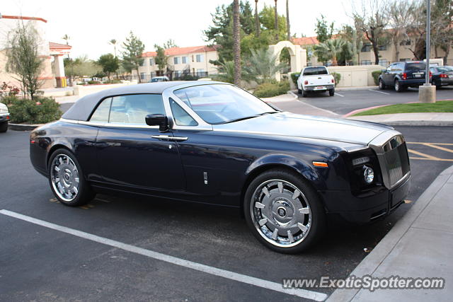 Rolls Royce Phantom spotted in Scottsdale, Arizona