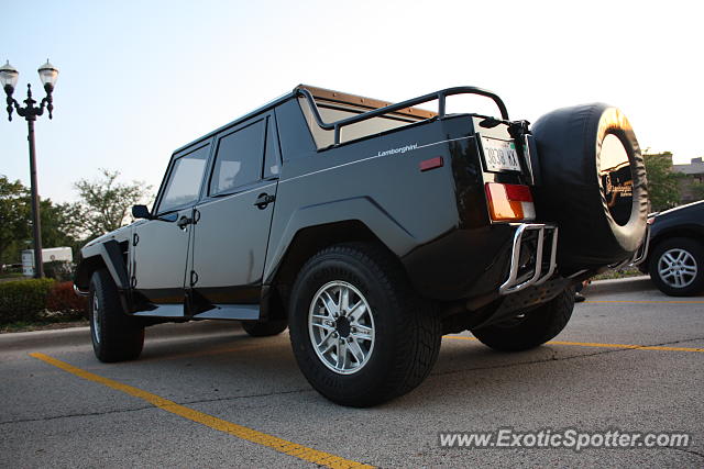 Lamborghini LM002 spotted in Barrington, Illinois