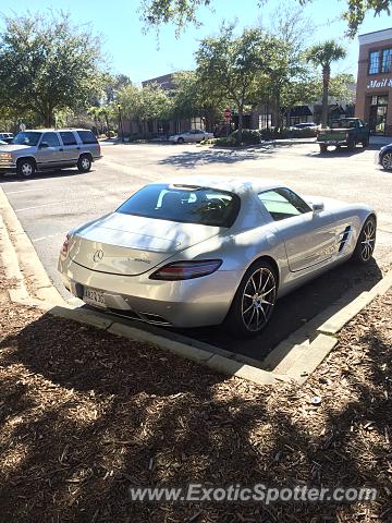 Mercedes SLS AMG spotted in Charleston, South Carolina