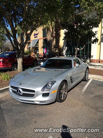 Mercedes SLS AMG spotted in Charleston, South Carolina