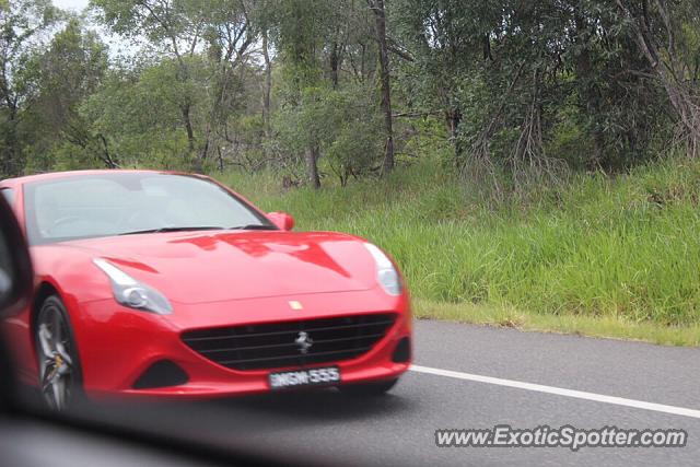 Ferrari California spotted in Byron bay, Australia