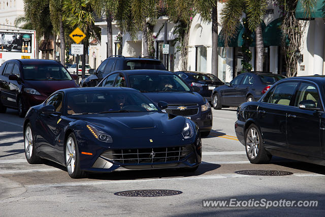 Ferrari F12 spotted in Palm Beach, Florida