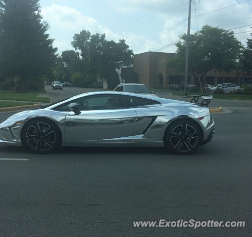 Lamborghini Gallardo spotted in East Lansing, Michigan