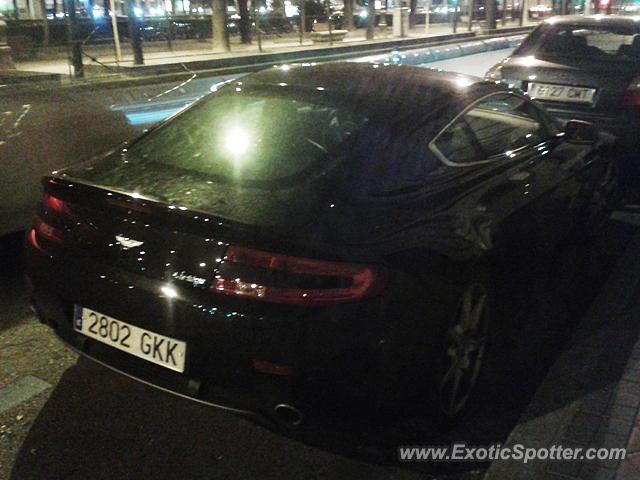 Aston Martin Vantage spotted in Madrid, Spain
