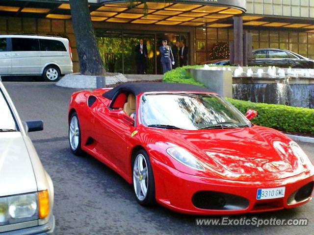 Ferrari F430 spotted in Madrid, Spain
