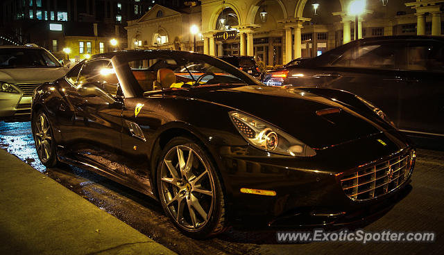 Ferrari California spotted in Columbus, Ohio