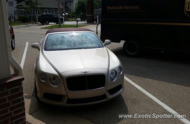 Bentley Continental spotted in Delafield, Wisco, Wisconsin