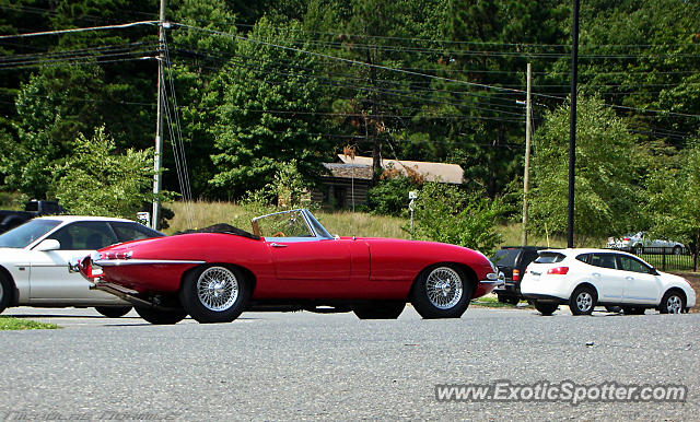 Jaguar E-Type spotted in Asheboro, North Carolina
